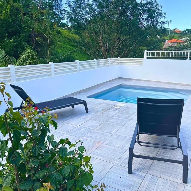 Bas De Villa Avec Piscine Privee - Bleu Azur Riviere-Salee Exteriör bild
